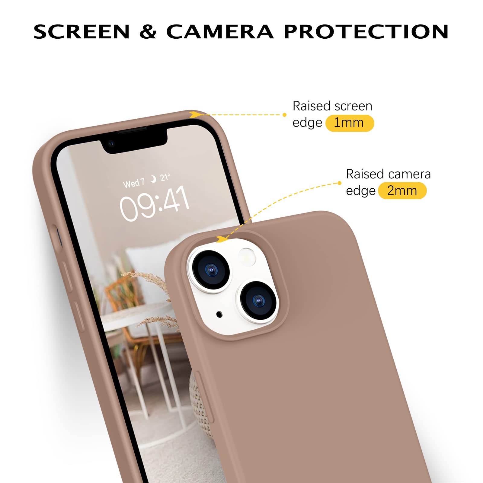 Premium Liquid Silicone Case for iPhone 14 (6.1