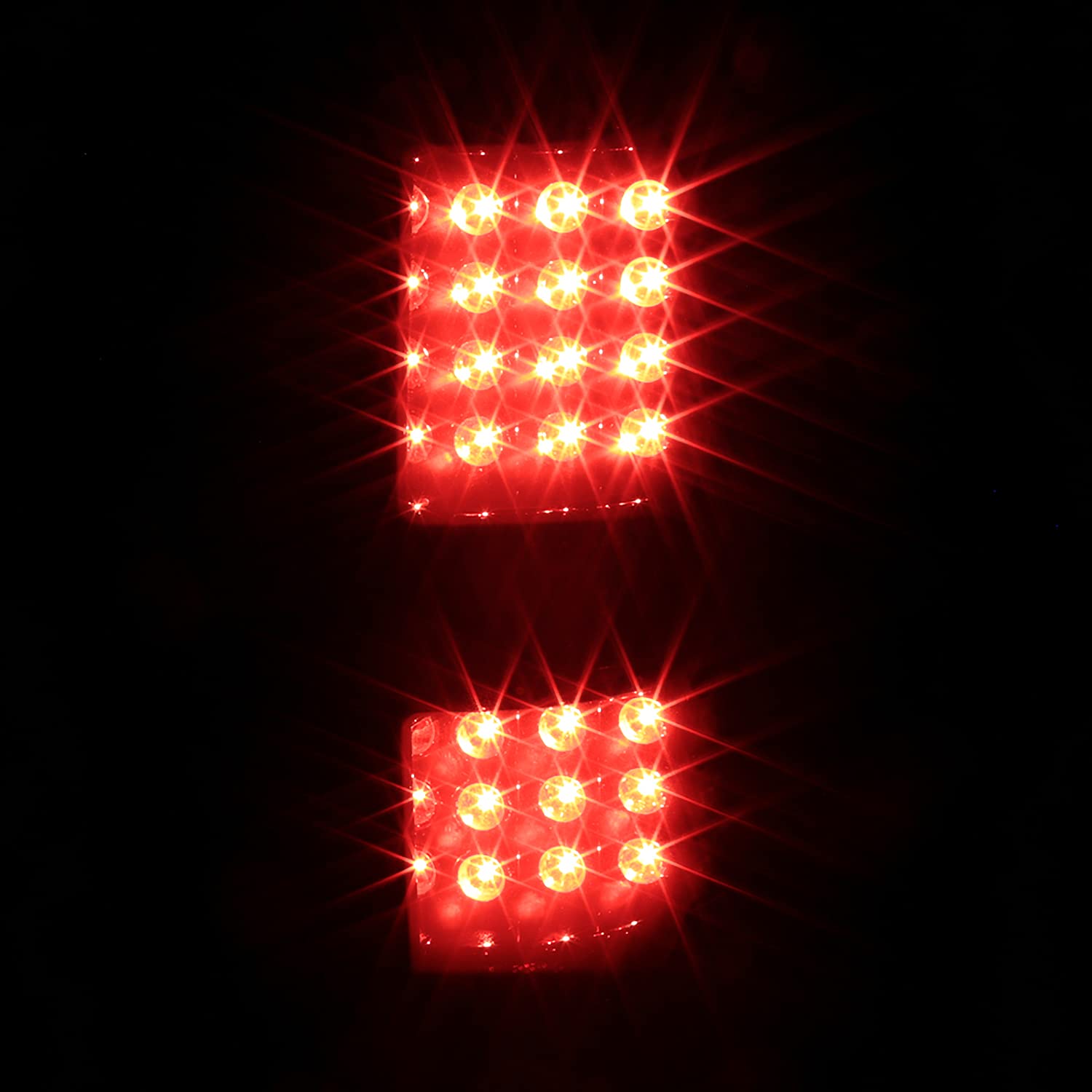 Spec-D Tuning LED Tail Lights - Glossy Black Housing with Smoke Lens for 2009-2014 Ford F-150 (Pair) | Enhanced Visibility & Style for Night Driving & Custom Truck Builds