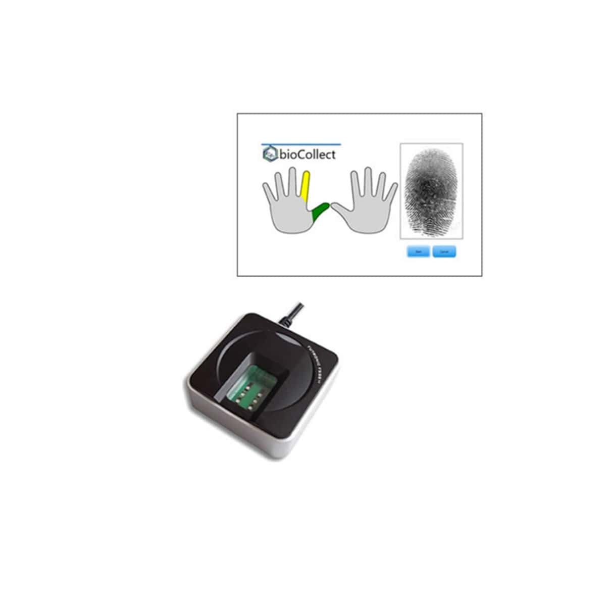 Utah PSMTIA Fingerprint Capture Bundle - FBI Compliant Fingerprinting Kit for Background Checks & Employment Screening - Ideal for Security Clearance, Licensing & Legal Documents