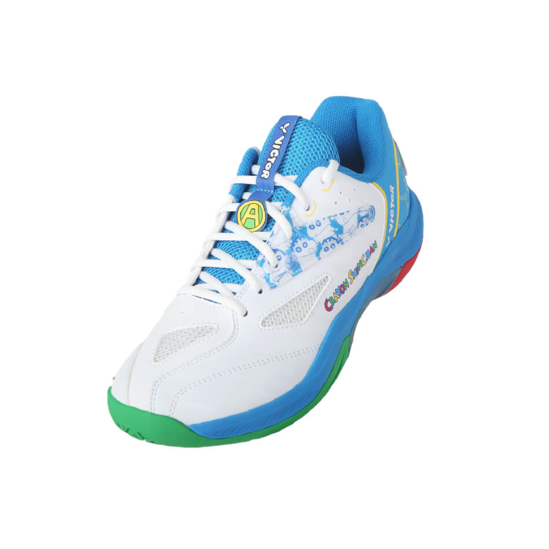Victor A39CS Crayon Shinchan Court Shoes for Kids - Anime Cartoon Character Sneakers for School, Play & Casual Wear