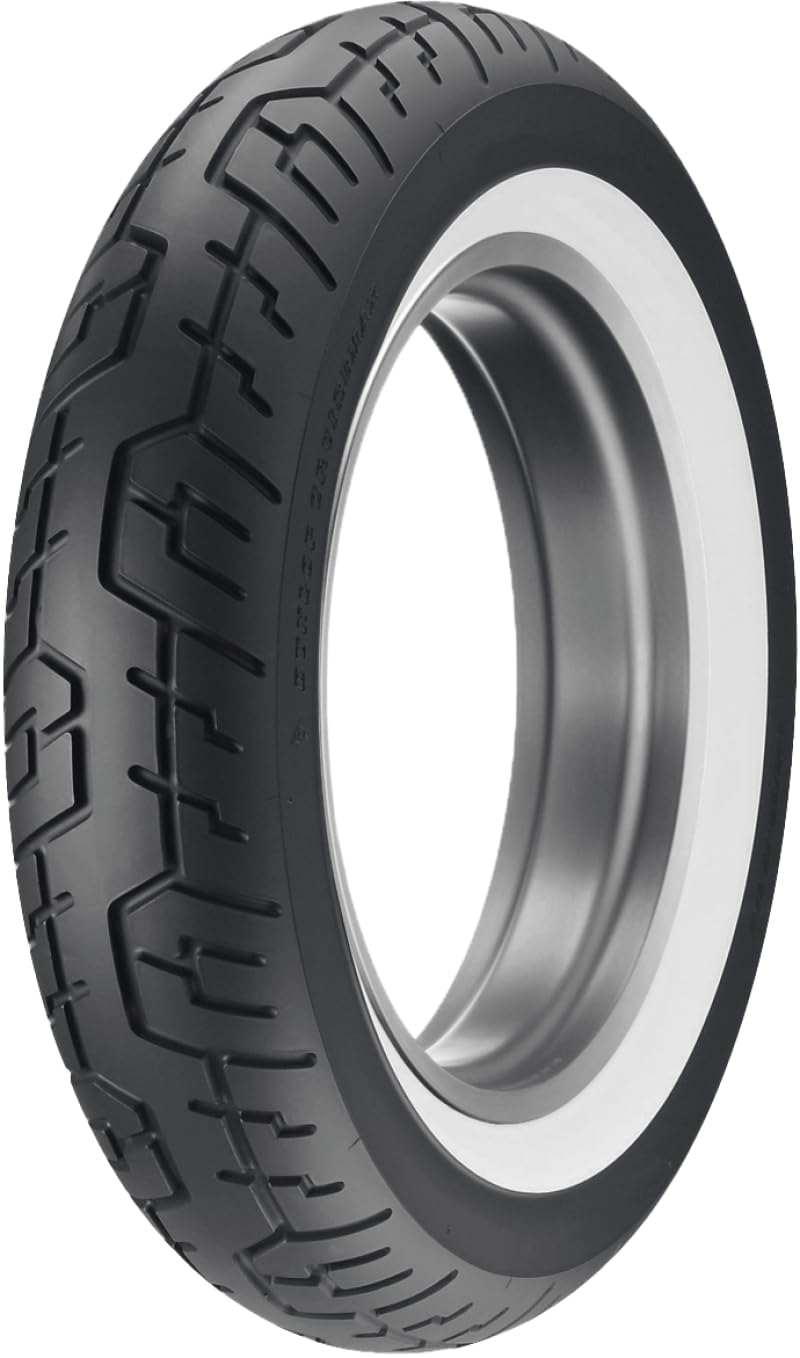 Dunlop Cruisemax Rear Motorcycle Tire 150/80-16 (71H) Wide White Wall - High Performance Motorcycle Tire for Cruisers & Touring Bikes - Perfect for Long Distance Rides & Highway Cruising