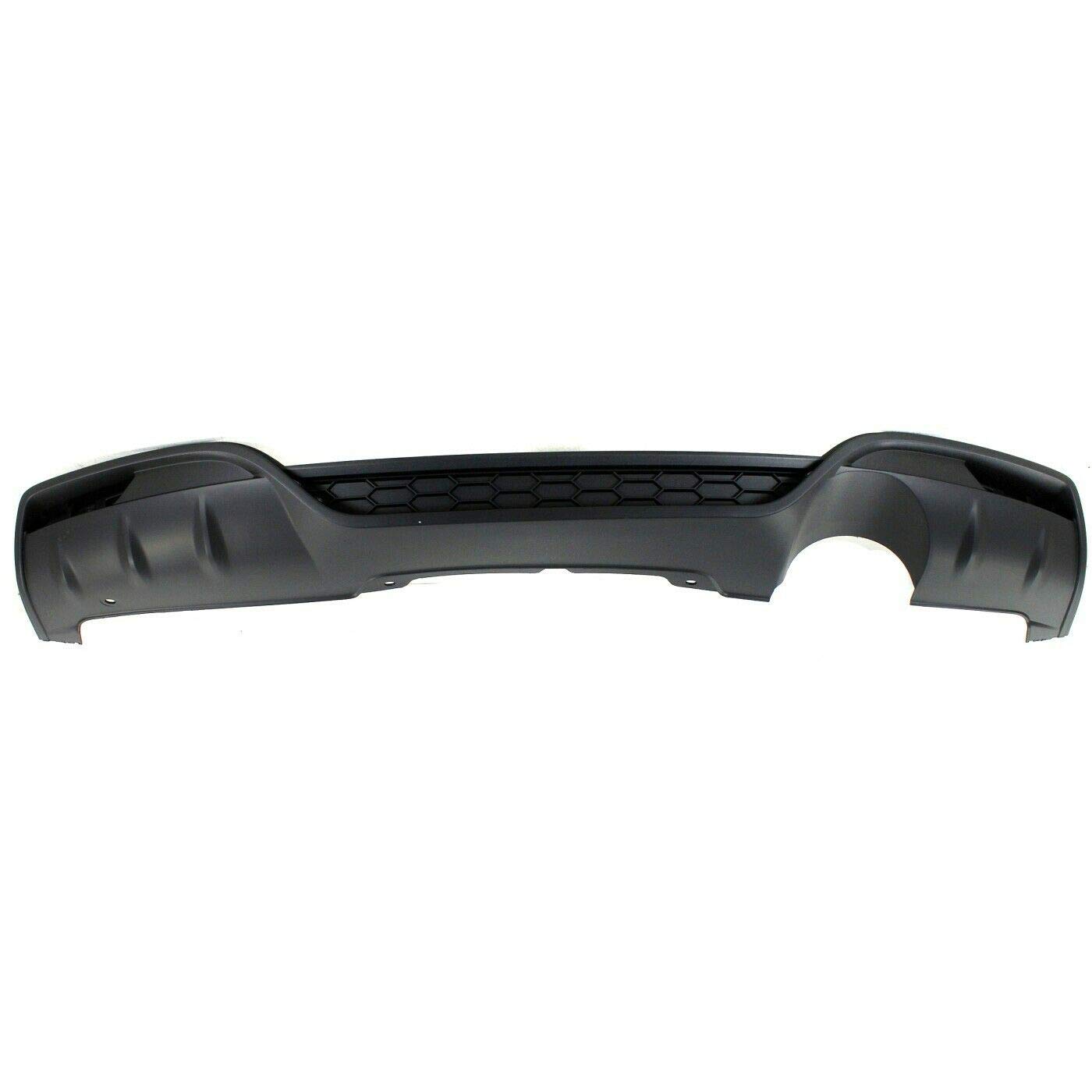 Rear Lower Bumper Cover Replacement for Honda Civic Si Sedan 2016-2021 - Part #12230621 HO1115103 - Durable ABS Plastic Protection for Enhanced Vehicle Safety & Style