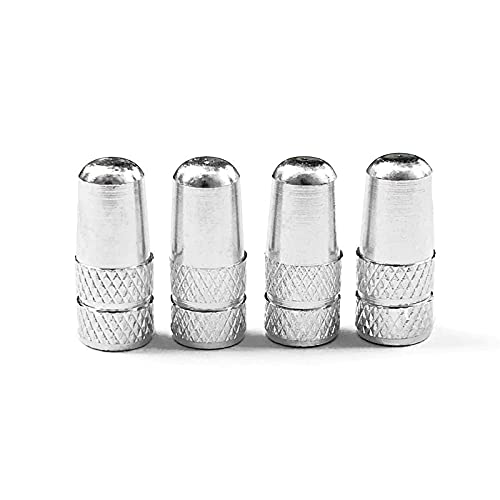 50 Pcs Colorful Aluminum Bicycle Tire Valve Stem Caps - Presta Valve Dust Covers for Bike Wheels - Perfect for Cycling, Mountain Biking & Road Bikes