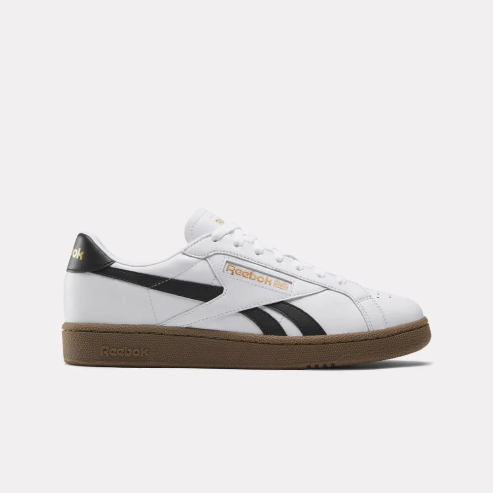 Men's Club C Grounds UK Sneakers - Classic Vintage Style Leather Shoes for Casual Wear & Street Fashion