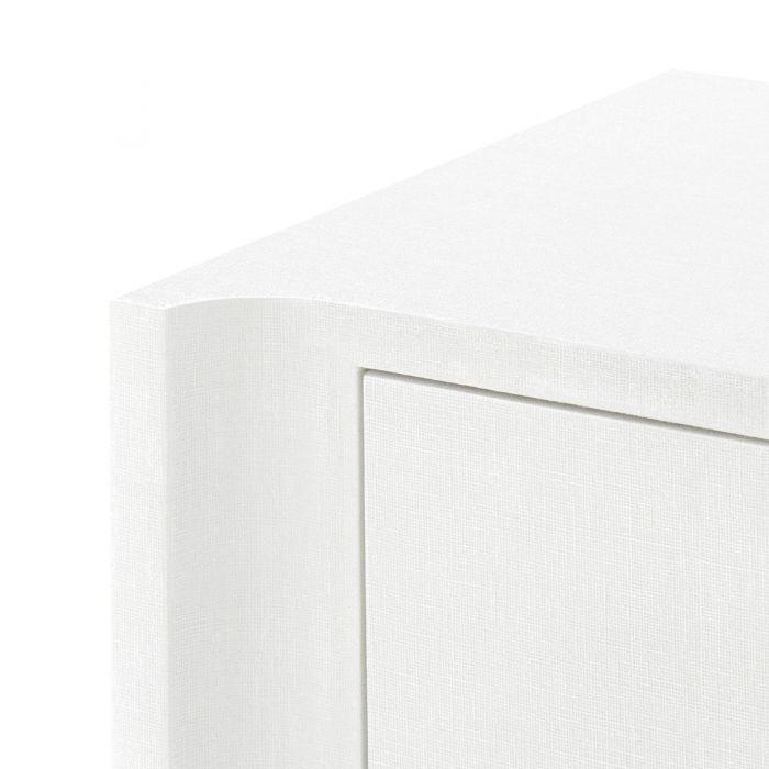 Audrey Cream Cabinet with Custom Pulls - Elegant Storage Solution for Living Room, Bedroom & Home Office