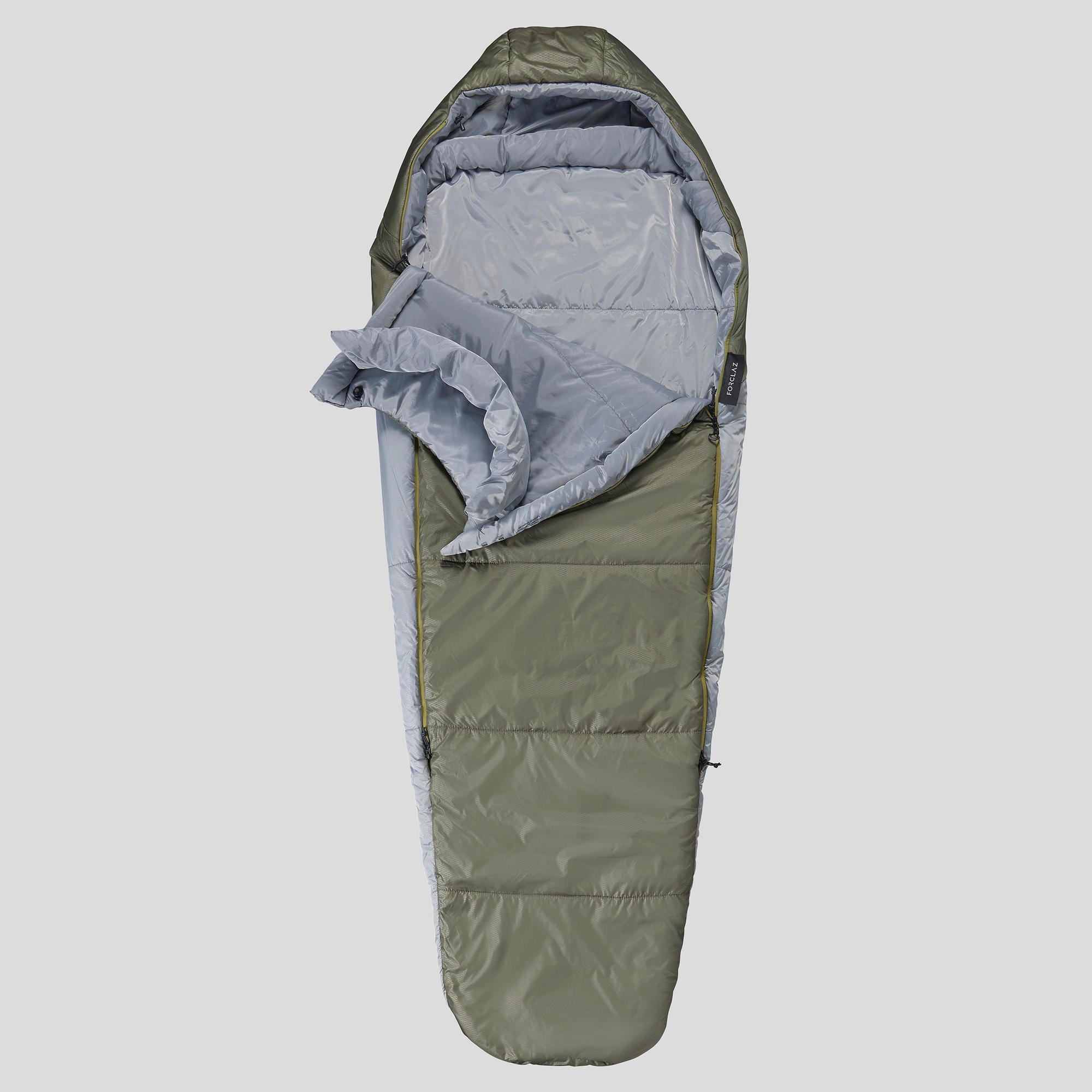 Forclaz MT500 Backpacking Sleeping Bag - Lightweight & Water-Resistant Polyester for 32°F Camping - Perfect for Hiking, Backpacking & Outdoor Adventures