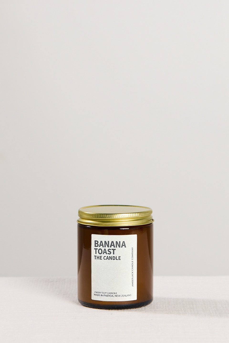 Banana Toast Scented Candle 150g - Handmade Soy Wax Candle for Home Decor, Relaxation & Aromatherapy - Perfect for Living Room, Bedroom & Bathroom