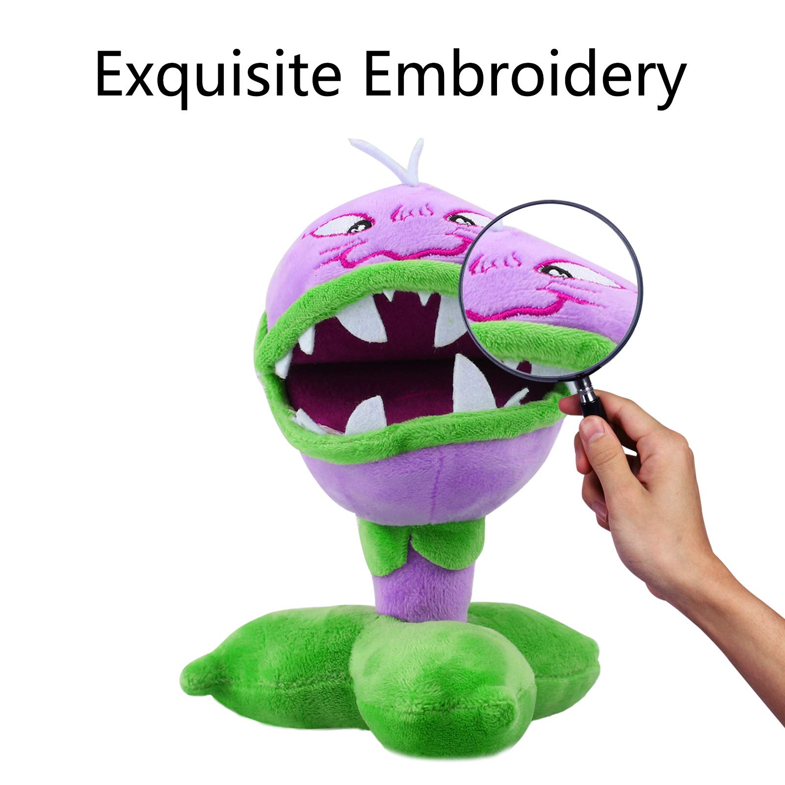 Maikerry 1 PC Plants vs Zombies Plush Toy - Cute PVZ Stuffed Animal Doll for Kids, Perfect Gift for Children & Game Fans | Birthday Present, Room Decor, Collectible