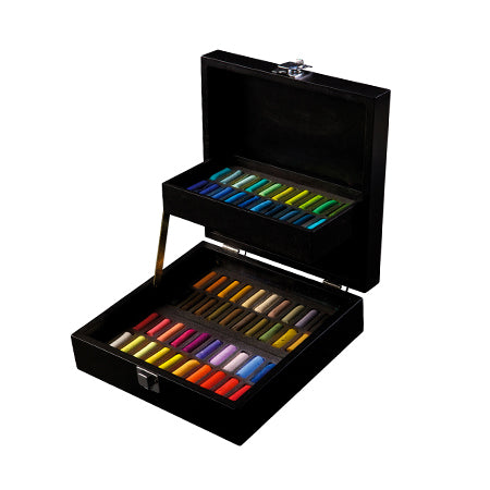 60 Extra Soft Half Pastels - Premium Art Supplies for Drawing & Sketching | Ideal for Artists, Students & Professionals | Perfect for Portraits, Landscapes & Mixed Media Art