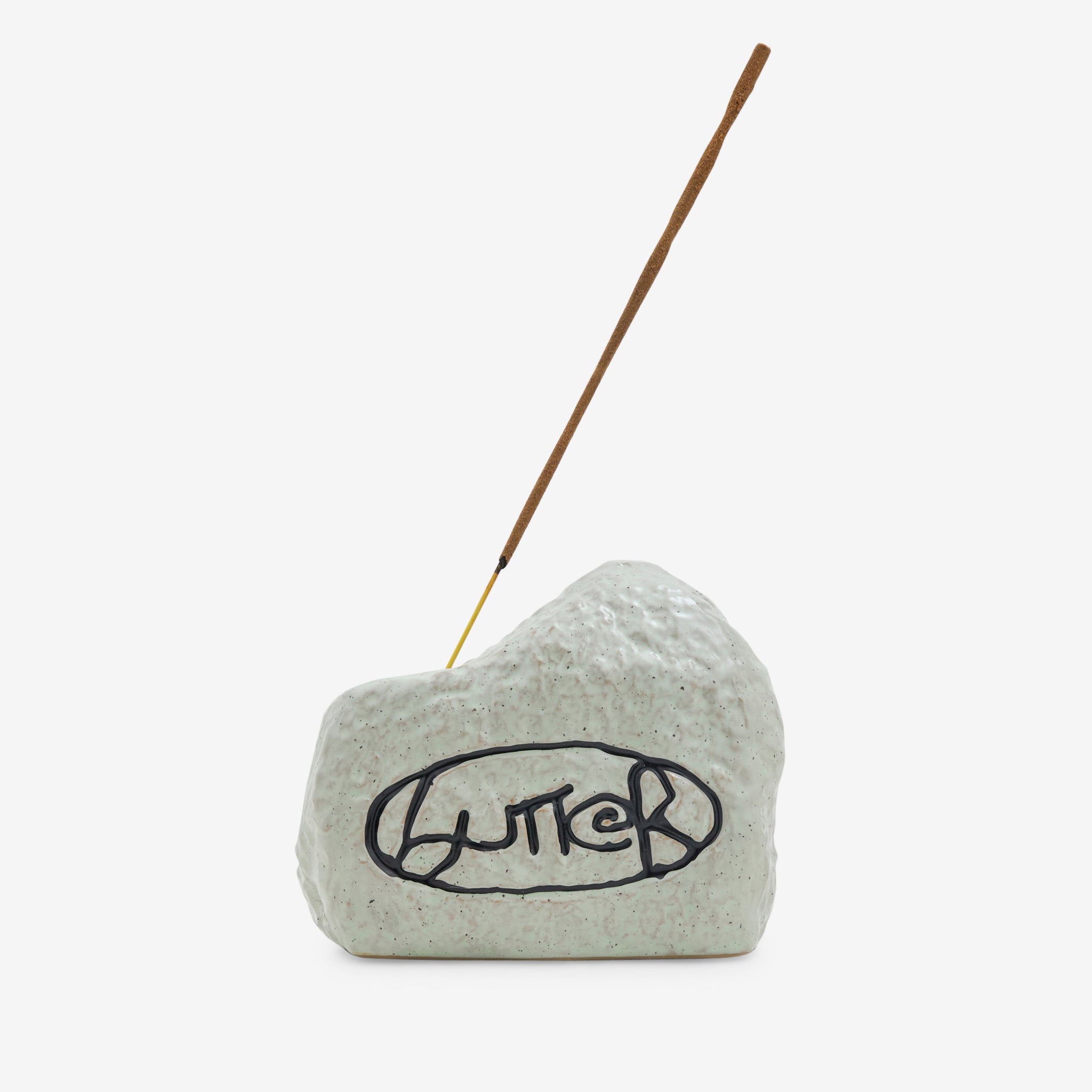 Ceramic Rock Incense Holder Stone - Natural Aromatherapy Burner for Meditation, Yoga & Home Decor - Perfect for Relaxation and Spiritual Practices