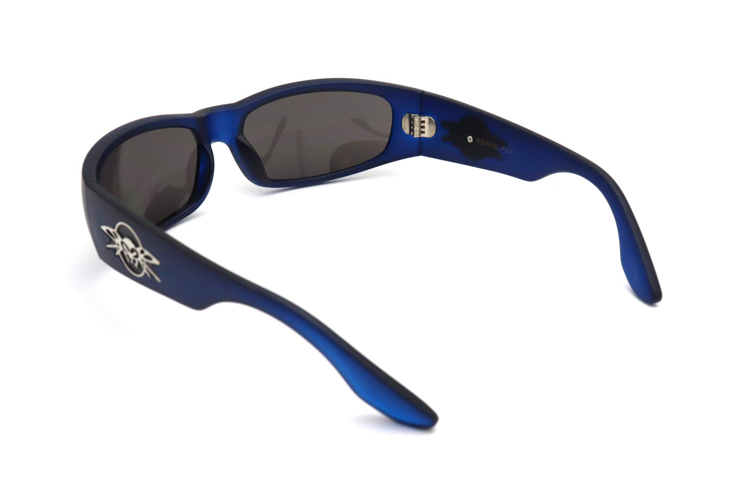 Black Flys Sonic Fly Polarized Sunglasses for Men & Women - UV Protection, Retro Aviator Style - Perfect for Driving, Beach, and Outdoor Activities