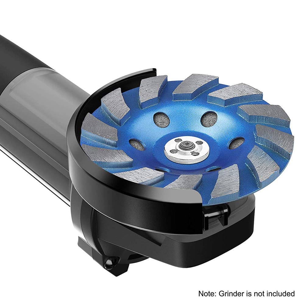 Diamond Grinding Cup Wheel - 80mm High-Speed Electric Grinder Disc for Concrete, Granite & Ceramics - Professional Bowl-Shaped Tool for Stone Polishing & Surface Preparation