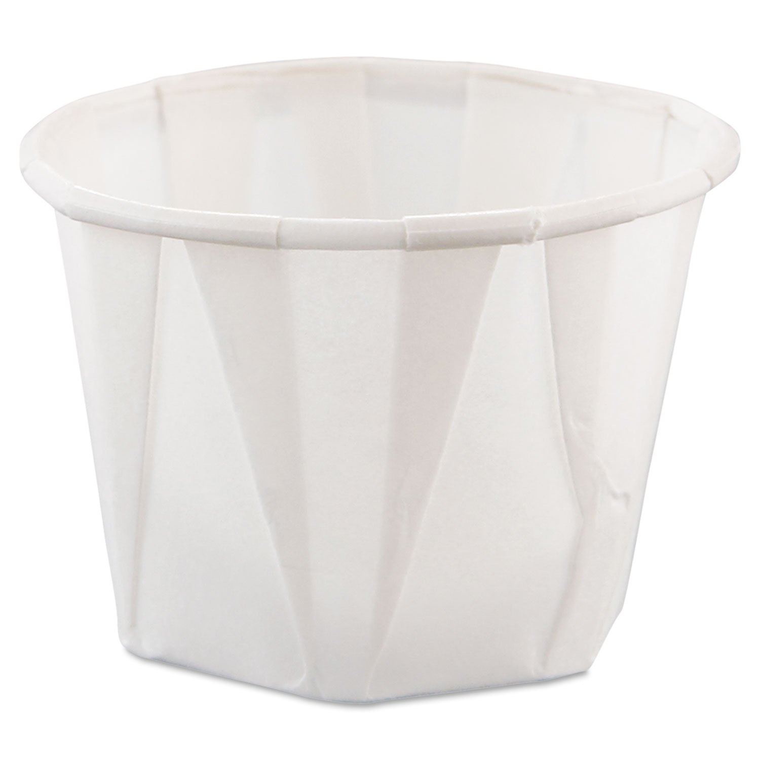 SCC100 - 100 Pack Disposable Paper Portion Cups | 2 oz Small Condiment Containers for Sauces, Dressings, Jams | Eco-Friendly & Leak-Proof | Perfect for Parties, Catering, Restaurants & Home Use
