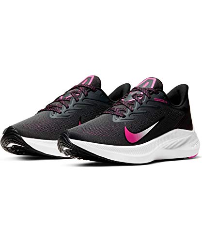 Dark Smoke Grey Black Fire Pink