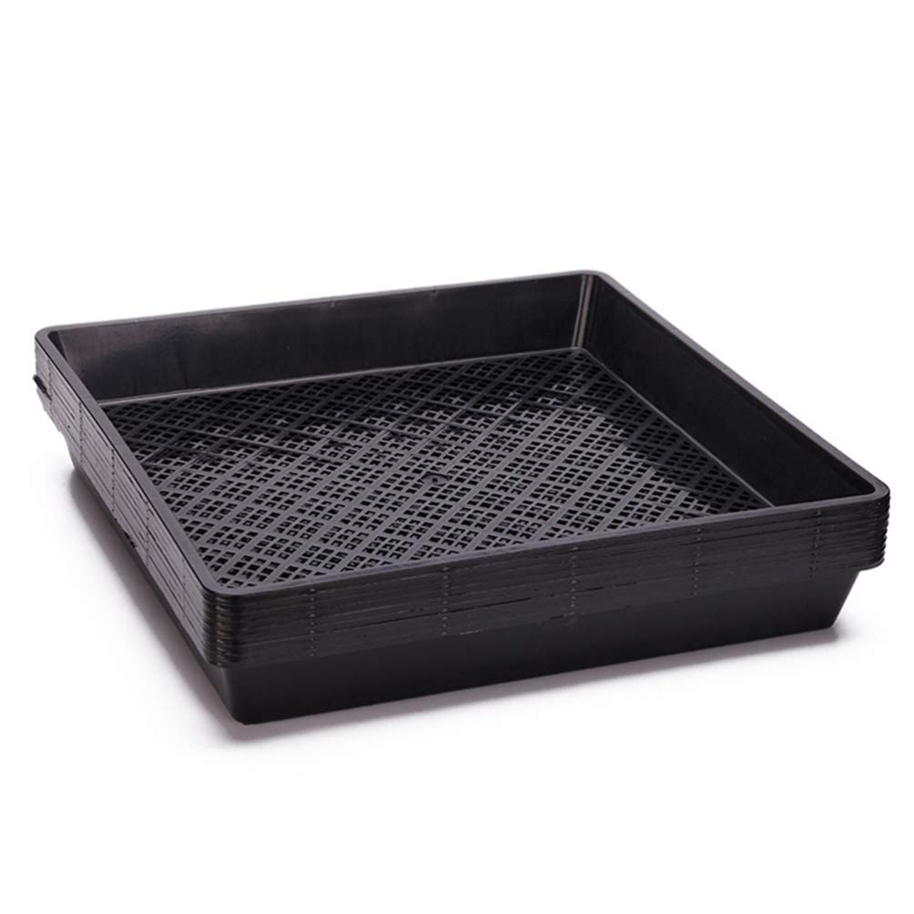 4-Piece Seed Sprouter Tray Kit - BPA-Free Microgreens Growing Trays for Indoor Gardening, Hydroponics, and Organic Sprouts | Perfect for Home, Kitchen, and DIY Herb Garden