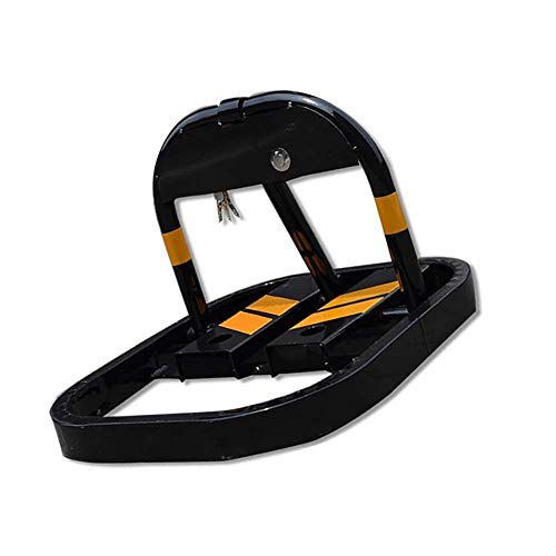 Heavy Duty Triangular Parking Lock - 47 x 50 x 38cm Anti-Theft Vehicle Barrier with Compression Bumper for Secure Parking Lots, Garages & Driveways | Perfect for Shopping Malls, Apartment Complexes & Warehouse Security