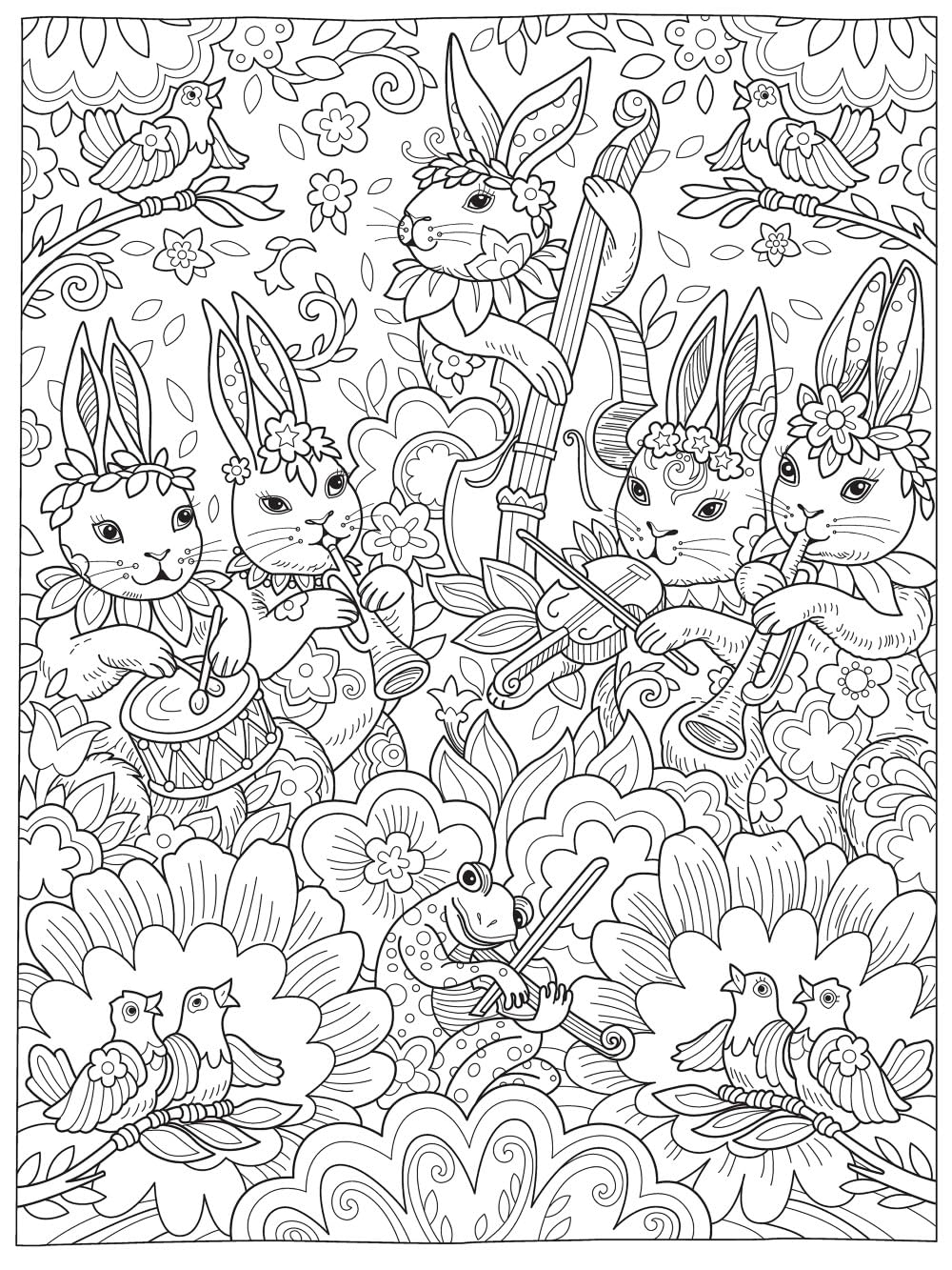 Creative Haven Enchanted Coloring Book for Adults - Fantasy Themed Stress Relief & Relaxation | Perfect for Art Therapy, Mindfulness Practice & Creative Gift Ideas