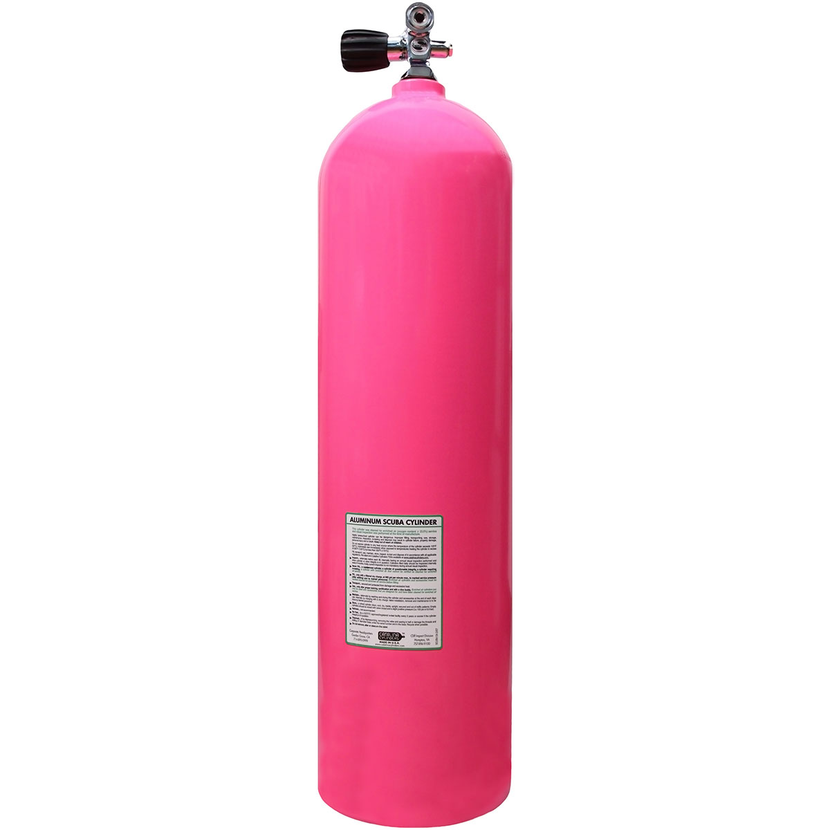 Catalina AL80 SCUBA Diving Tank - High Pressure 3000 PSI Aluminum Cylinder for Underwater Exploration, Snorkeling & Scuba Diving Adventures