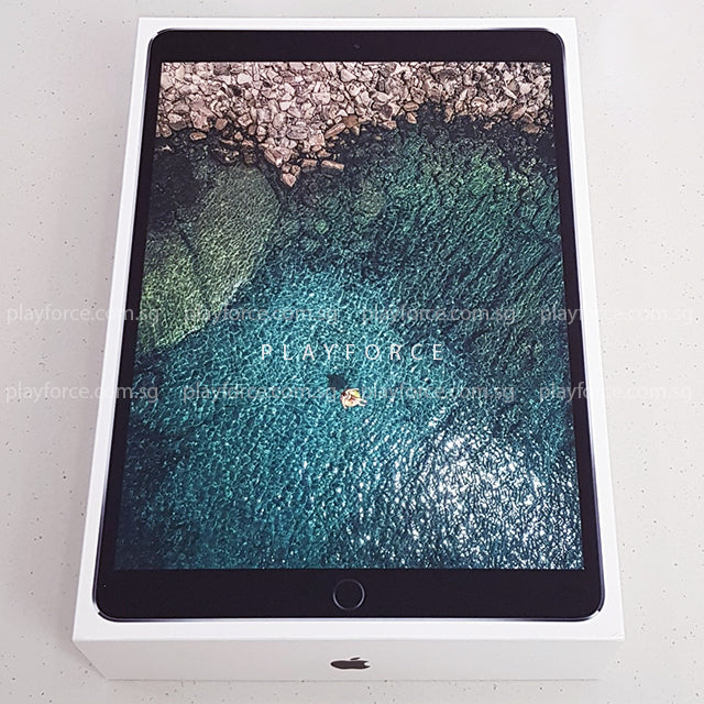 Apple iPad Pro 10.5-inch (2nd Generation) 256GB Wi-Fi + Cellular - Space Gray (Brand New) for Work, Study & Entertainment