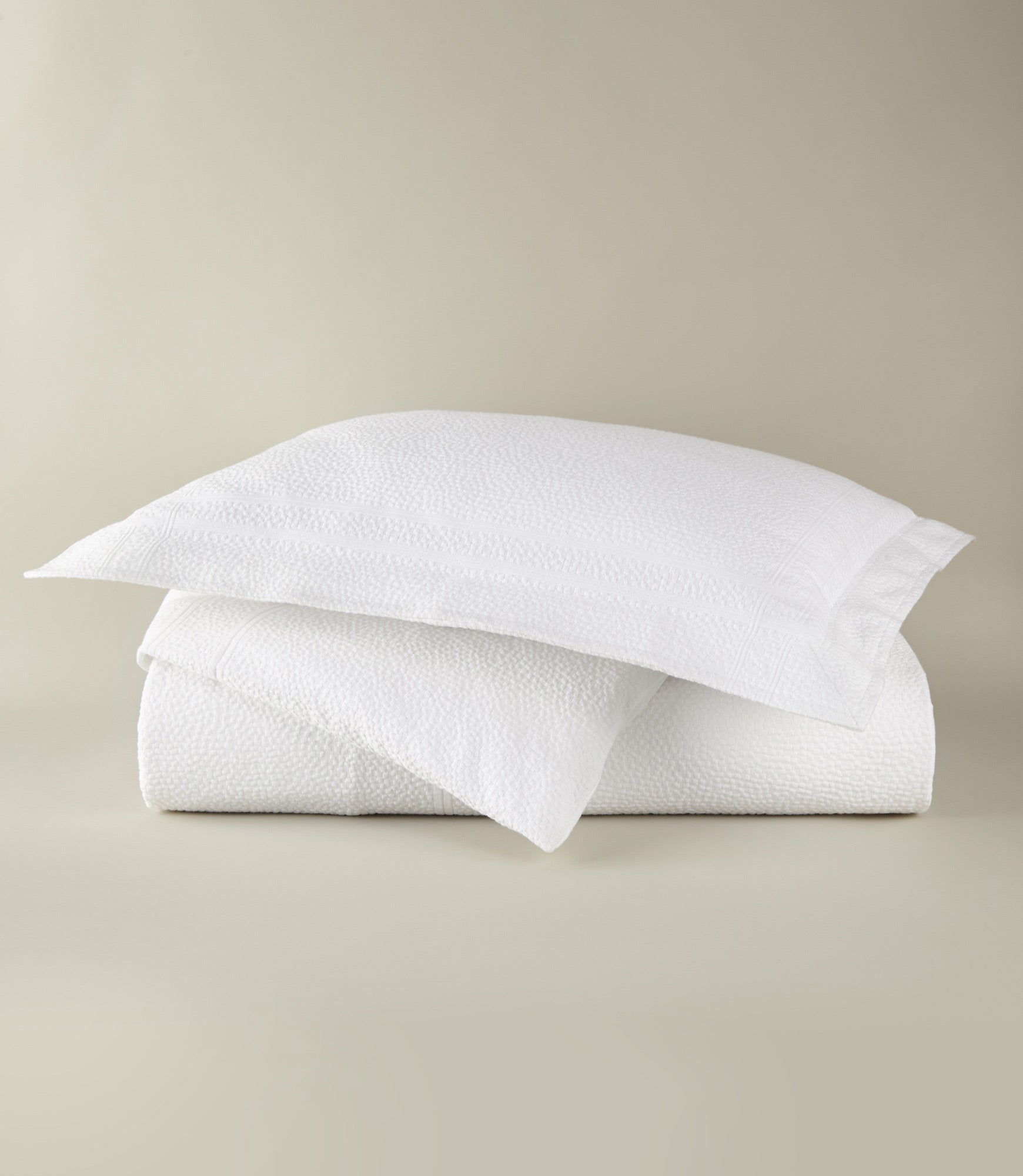 Luxury Montauk Matelassé Duvet Cover Set - Soft Quilted Bedding with Button Closure - Perfect for Master Bedroom, Guest Room & Coastal Home Decor