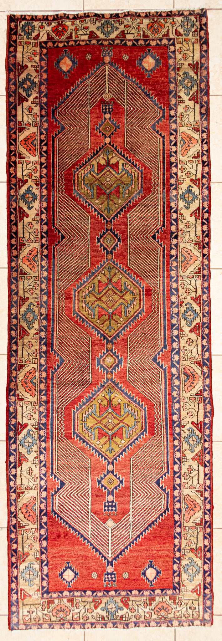 Hand Knotted Wool Sarab Persian Rug 5'x3' - Traditional Oriental Area Rug for Living Room, Bedroom & Dining Room - Premium Handmade Wool Carpet with Intricate Design