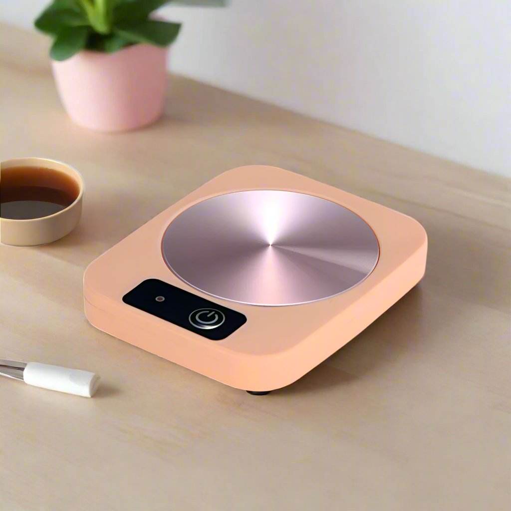 CupKeeper: USB-Powered Heated Cup Warmer for Coffee, Tea & Beverages - Perfect for Office, Home & Travel Use