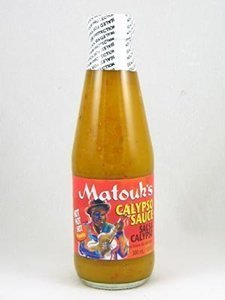 Matouk's Calypso Hot Sauce - 4 Pack of 10oz Bottles | Trinidad Style Pepper Sauce | Perfect for Tacos, Wings & BBQ