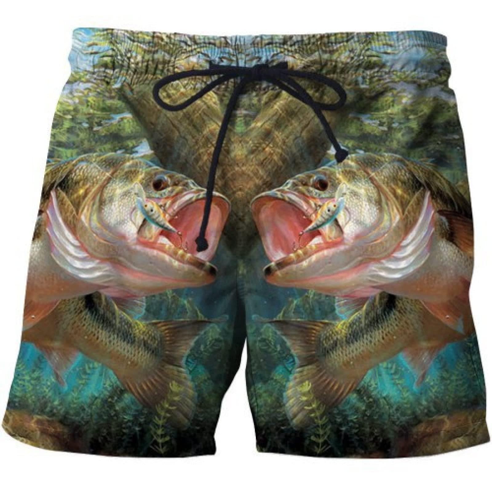 DCLINA Men's Quick Dry Swim Trunks - Lightweight Beach Shorts with Pockets for Swimming, Surfing, and Casual Wear | Perfect for Pool, Vacation, and Summer Outdoor Activities