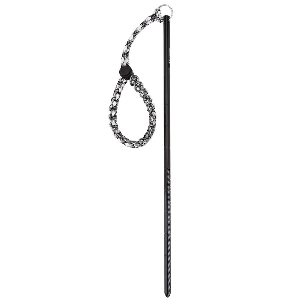 34cm Aluminum Alloy Diving Stick - Adjustable Wrist Lanyard Noise Maker & Pointer for Pool Games, Scuba Training & Underwater Navigation | Durable Swimming Accessory