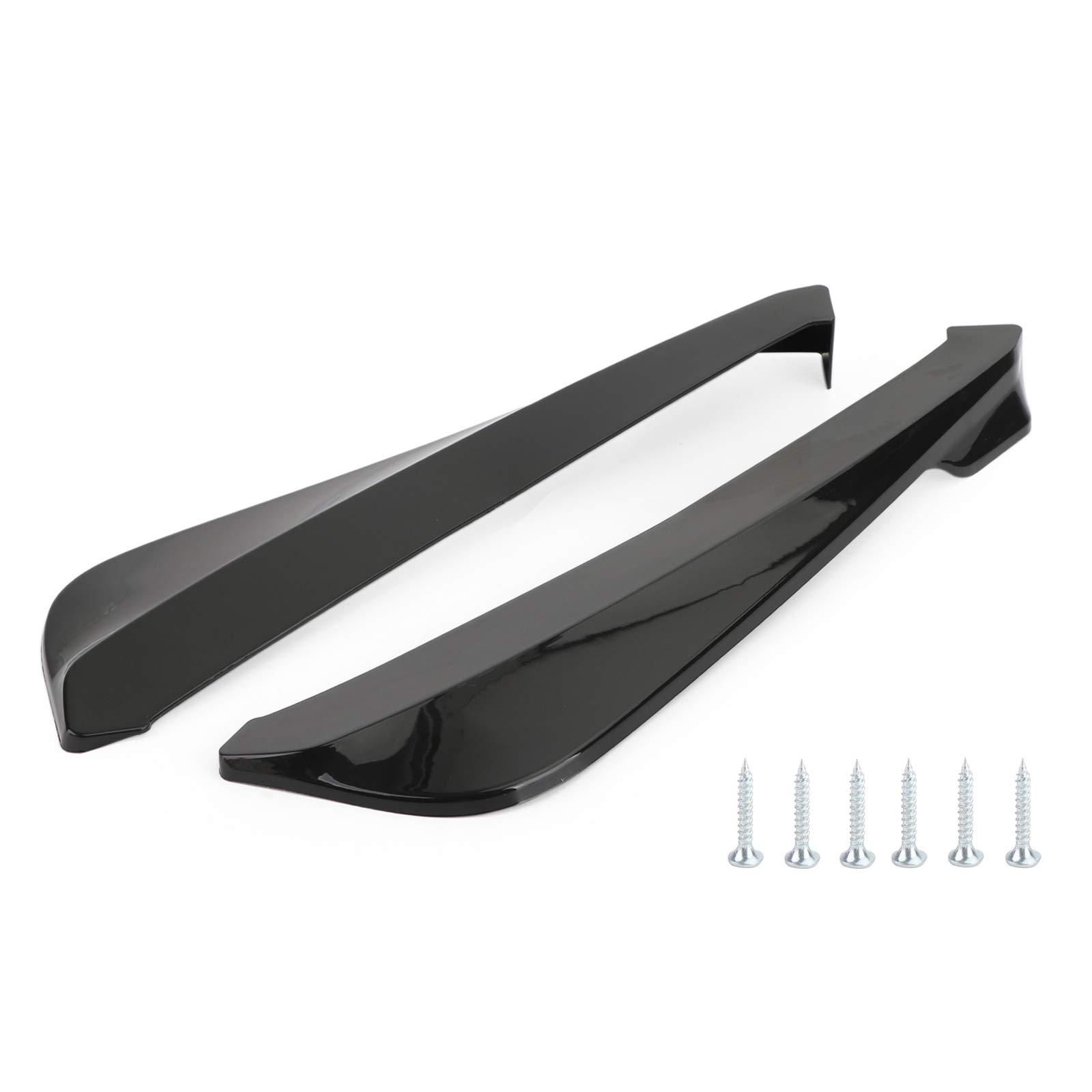 Artudatech 19-Inch Gloss Black Rear Bumper Spoiler Lip - Universal Car Diffuser Valance for Enhanced Aerodynamics & Style | Perfect for Sedans, Coupes & Sports Cars