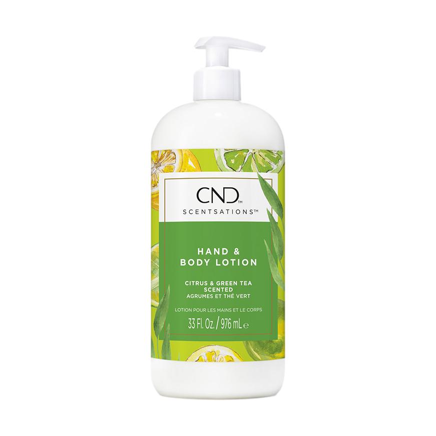 CND Scentsations Moisturizing Lotion with Citrus & Green Tea Fragrance - Hydrating Body Lotion for Dry Skin, Perfect for Daily Use at Home, Office or Travel