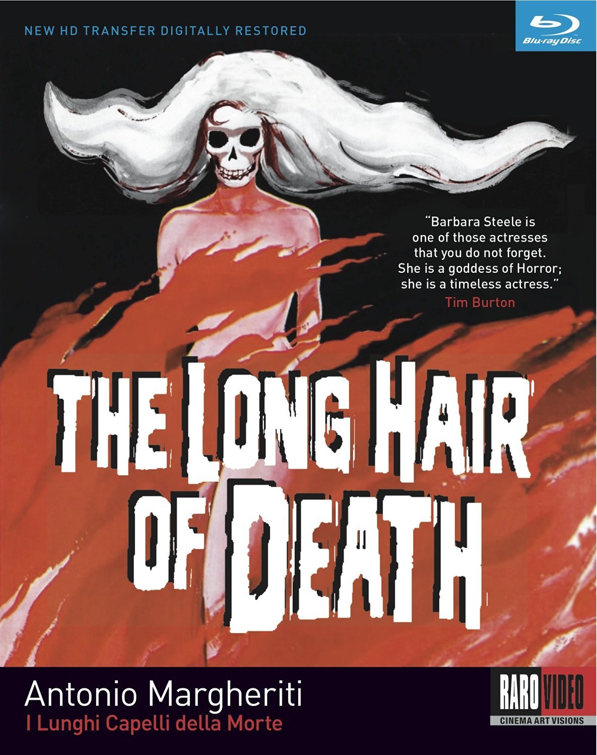 The Long Hair of Death (1964) Blu-ray - Classic Italian Horror Film | Perfect for Halloween Movie Nights & Gothic Horror Collections