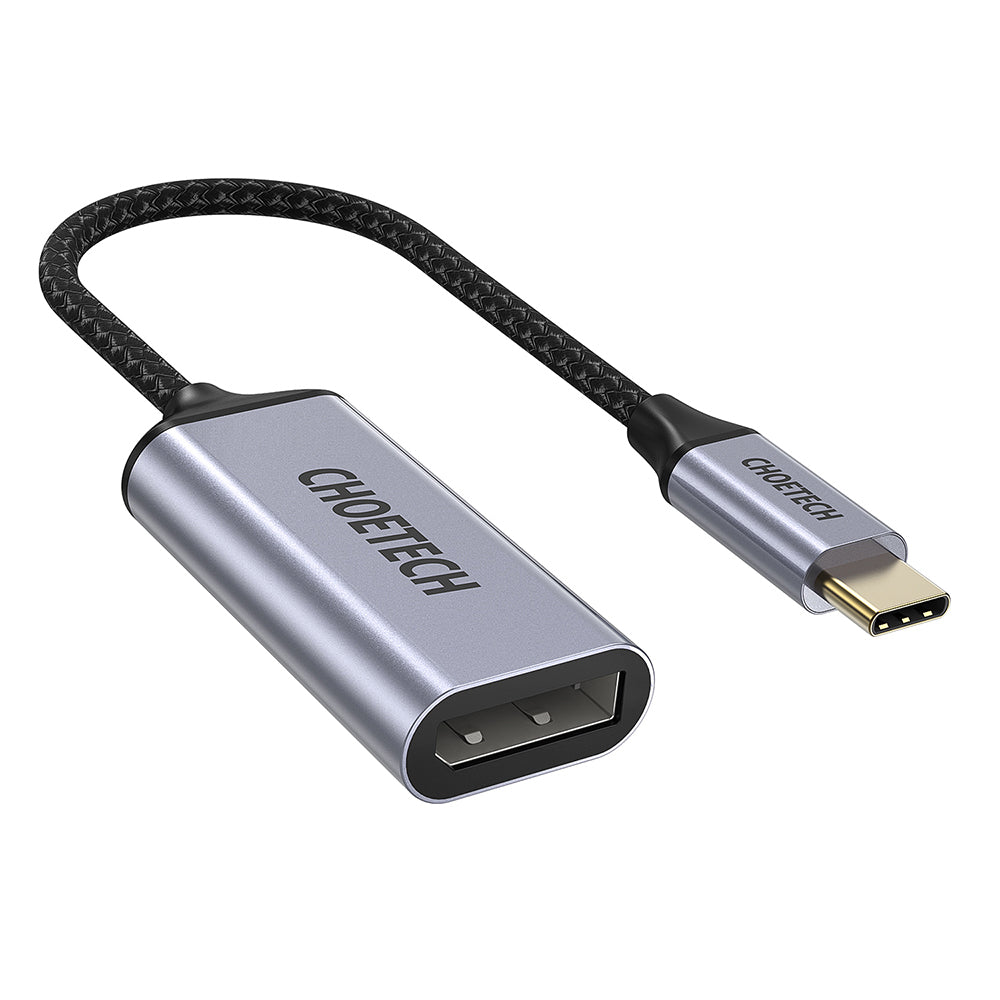 Choetech USB C to DisplayPort Adapter 4K@60Hz - HUB H11 Thunderbolt 3 to DP Converter for MacBook Pro, Dell XPS - Perfect for Gaming, Video Editing & Multi-Monitor Setup