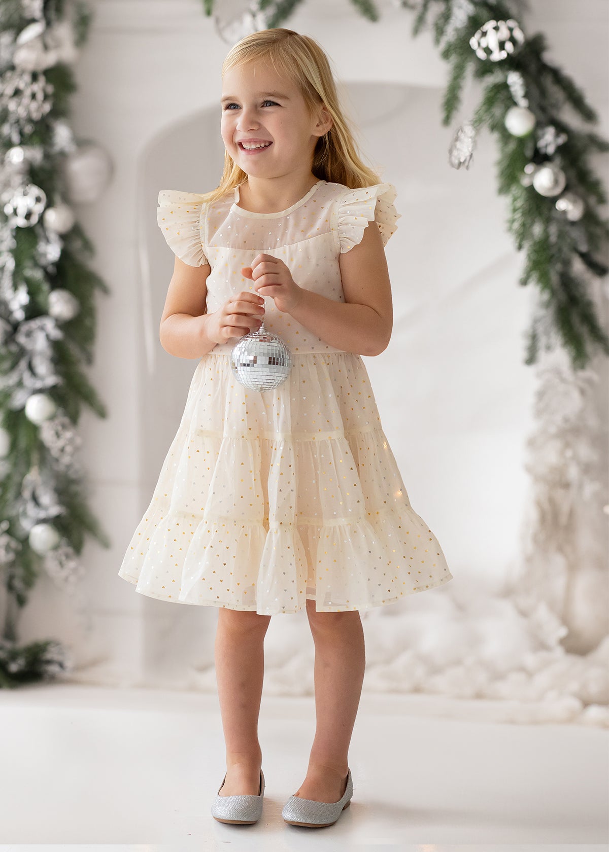 Heart of Gold Girls Dress - Elegant & Stylish Outfit for Special Occasions, Parties, and Everyday Wear | Perfect for Birthdays, Holidays, and School Events