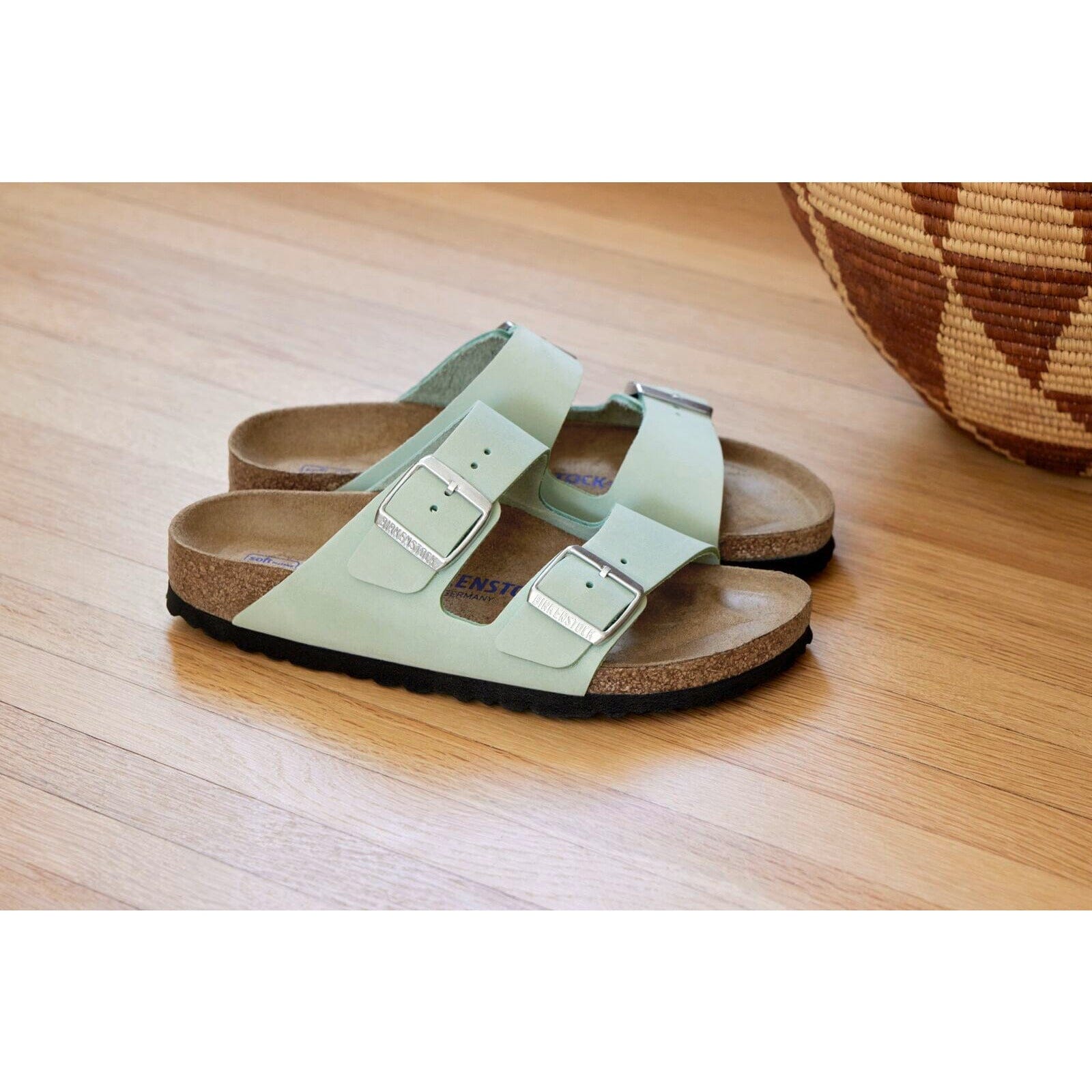 Birkenstock Arizona Soft Footbed Sandals - Comfortable Nubuck Leather Unisex Slides for Men & Women - Perfect for Casual Wear, Home, and Outdoor Activities
