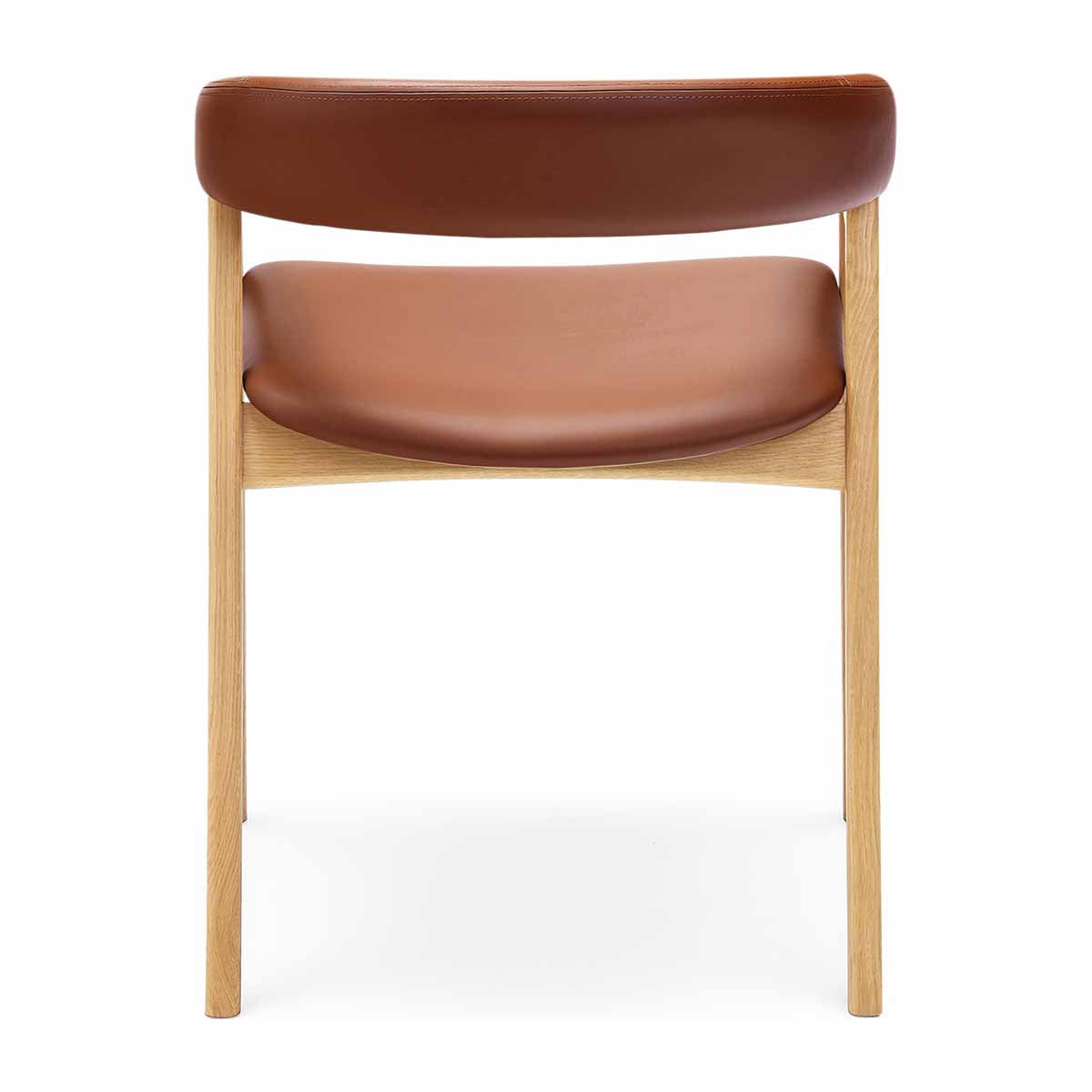 Concorde Leather Dining Arm Chair - Premium Genuine Leather Upholstered Dining Room Chair for Kitchen, Dining Table, and Home Decor - Comfortable & Stylish Seating for Family Meals and Entertaining Guests