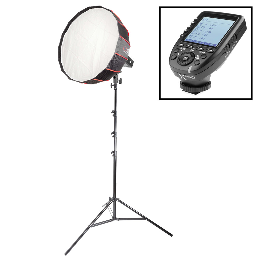 AD200PROII Single Head Flash Kit for Portrait Photography by Sean Tucker – Perfect for Studio, Outdoor, and Event Photography