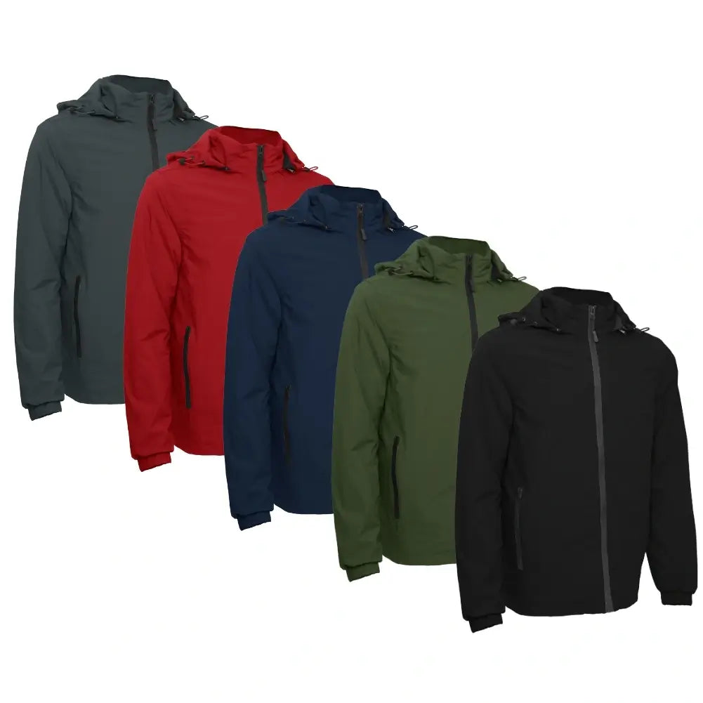 Men's Lightweight Windbreaker Jacket - Waterproof & Breathable Outdoor Jacket for Running, Hiking & Travel