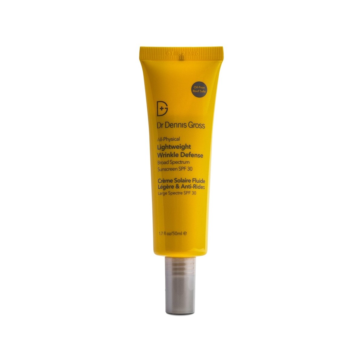 Dr. Dennis Gross Skincare All-Physical Lightweight Wrinkle Defense Broad Spectrum Sunscreen SPF 30 - Oil-Free Face Sunscreen for Daily Use, Anti-Aging & UV Protection - Perfect for Outdoor Activities, Beach Days & Everyday Skincare Routine