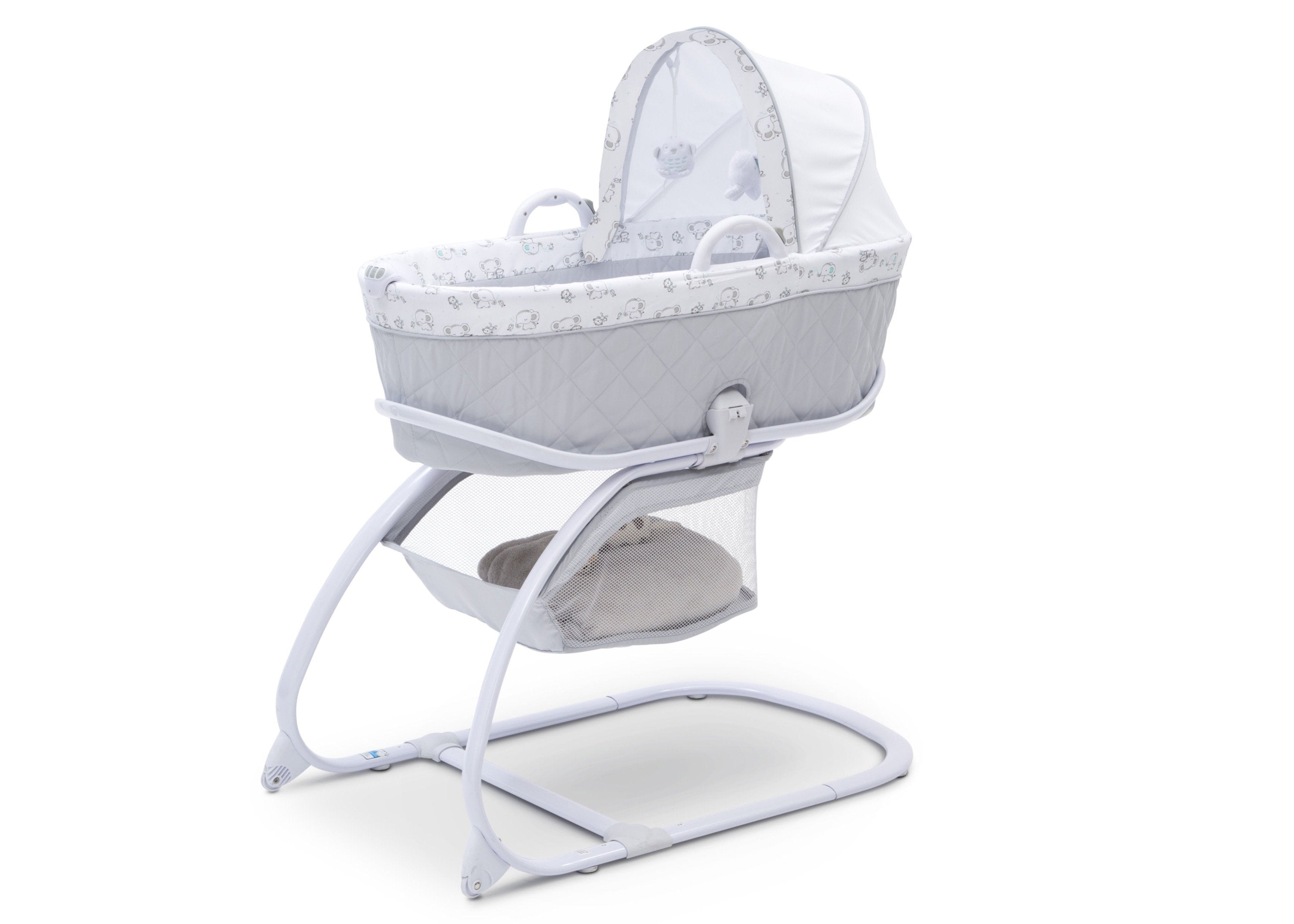 Premium Deluxe Moses Bassinet for Newborns - Portable Baby Bed with Breathable Mesh & Adjustable Canopy - Perfect for Nursery, Travel & Co-Sleeping