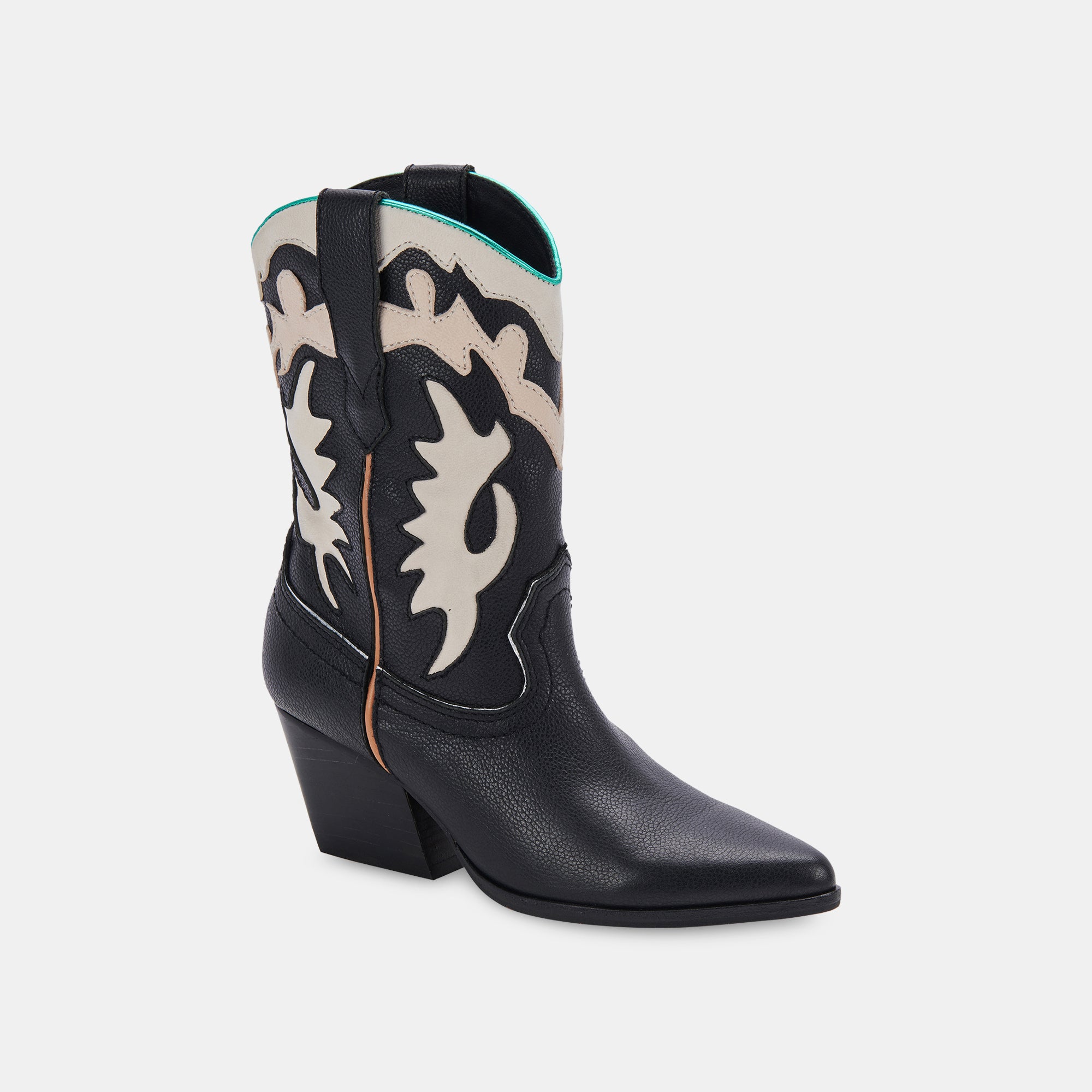 LANDEN Black Leather Boots for Women - Stylish & Comfortable Ankle Boots for Casual, Work & Outdoor Wear