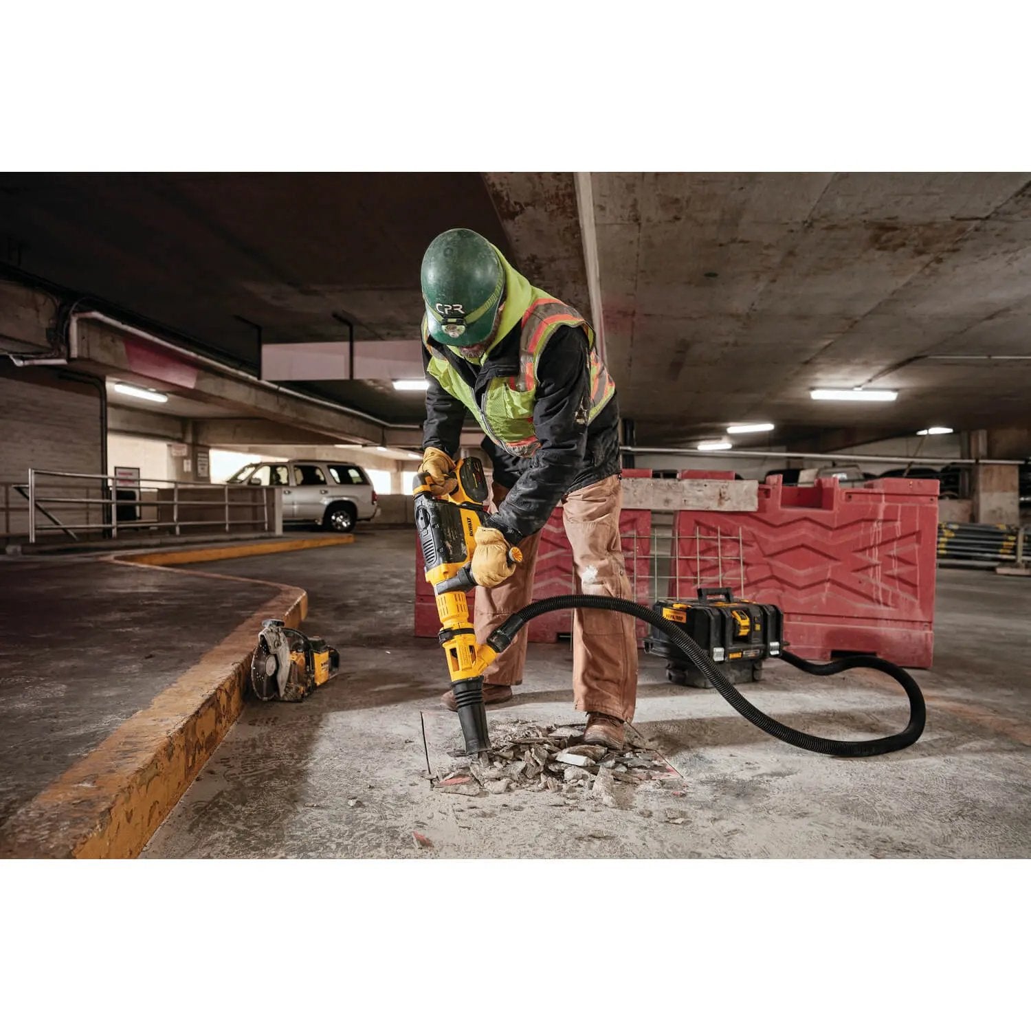 DEWALT DCV585T2 60V Max Flexvolt Cordless Dust Extractor Kit - Powerful Wet/Dry Vacuum for Construction, Woodworking & DIY Projects