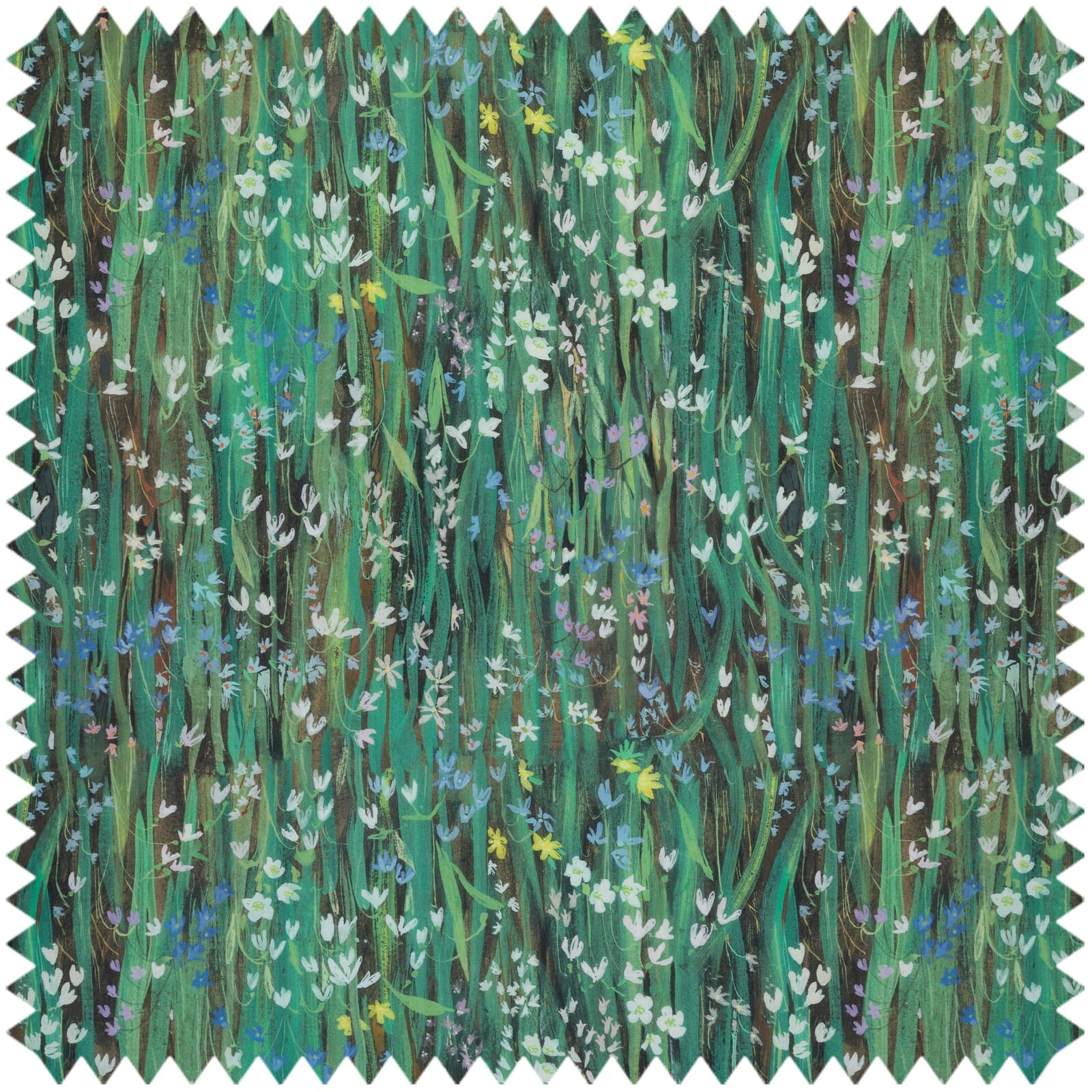 GALANTHI Cotton Linen Viridis Sample - Soft & Breathable Fabric for Home Decor, DIY Crafts, and Fashion Accessories
