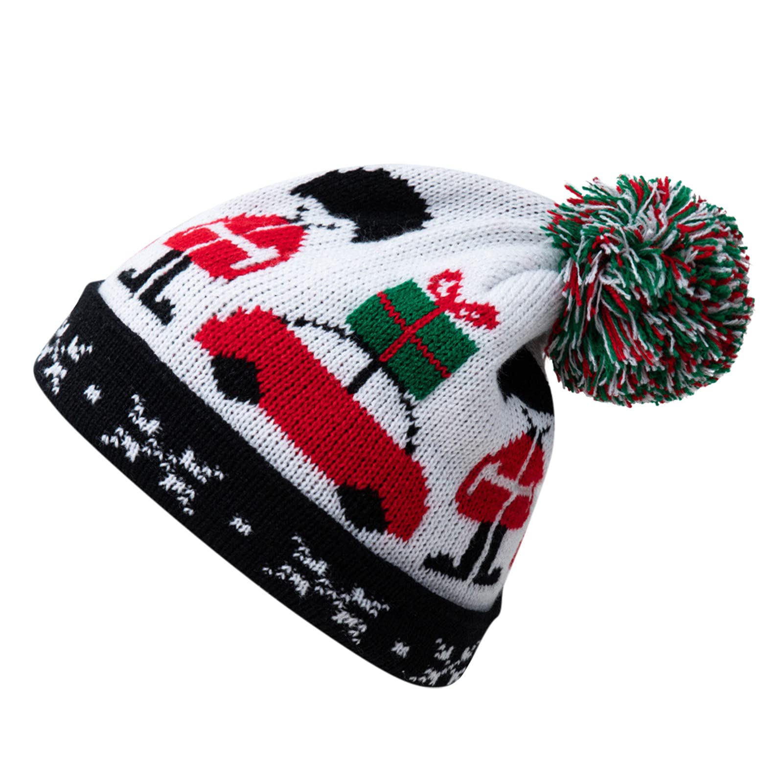 TTQVQ Winter Warm Knit Hat for Girls & Boys - Cozy Christmas & Autumn Beanie for Kids & Women - Perfect for Outdoor Activities, Sports & Holiday Gifts