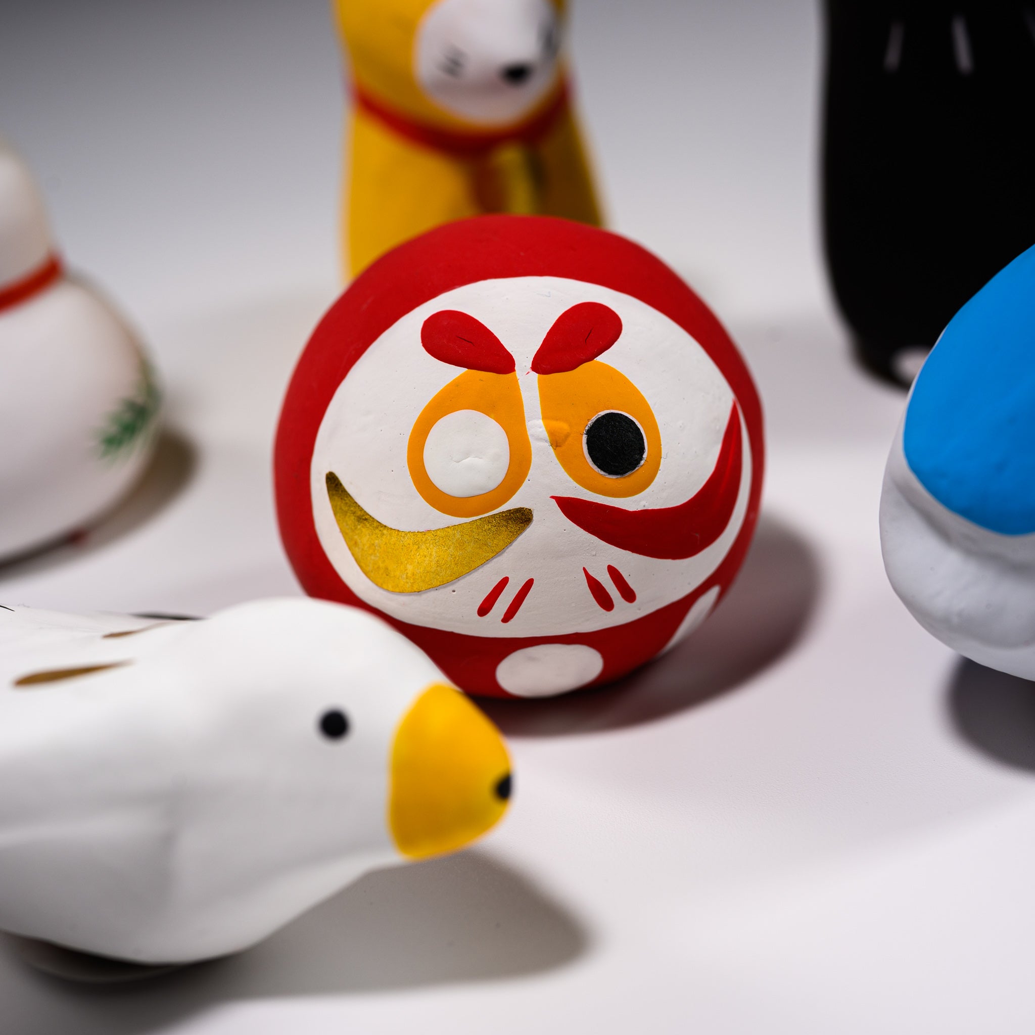 Handheld Lucky Fortune Ornament - Bird Charm for Good Luck | Japanese Omikuji Seagull Decoration | Perfect for Home Decor, Gift Giving & Feng Shui