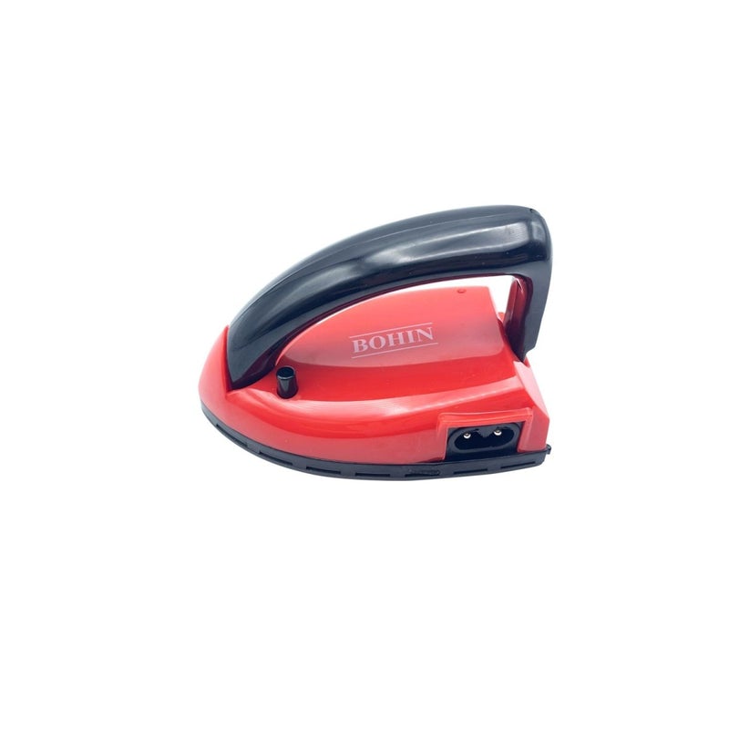 Bohin Portable Folding Travel & Craft Iron - Lightweight Mini Iron for Quilting, Sewing, and DIY Projects - Perfect for Travel, Home, and Crafting Enthusiasts