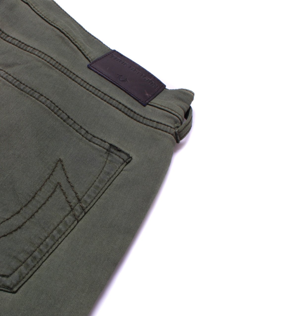 True Religion Men's Rocco Moto Skinny Fit Stretch Knit Jeans | Slim Fit Denim Pants for Casual Wear & Night Out | Comfortable & Stylish for Everyday Use