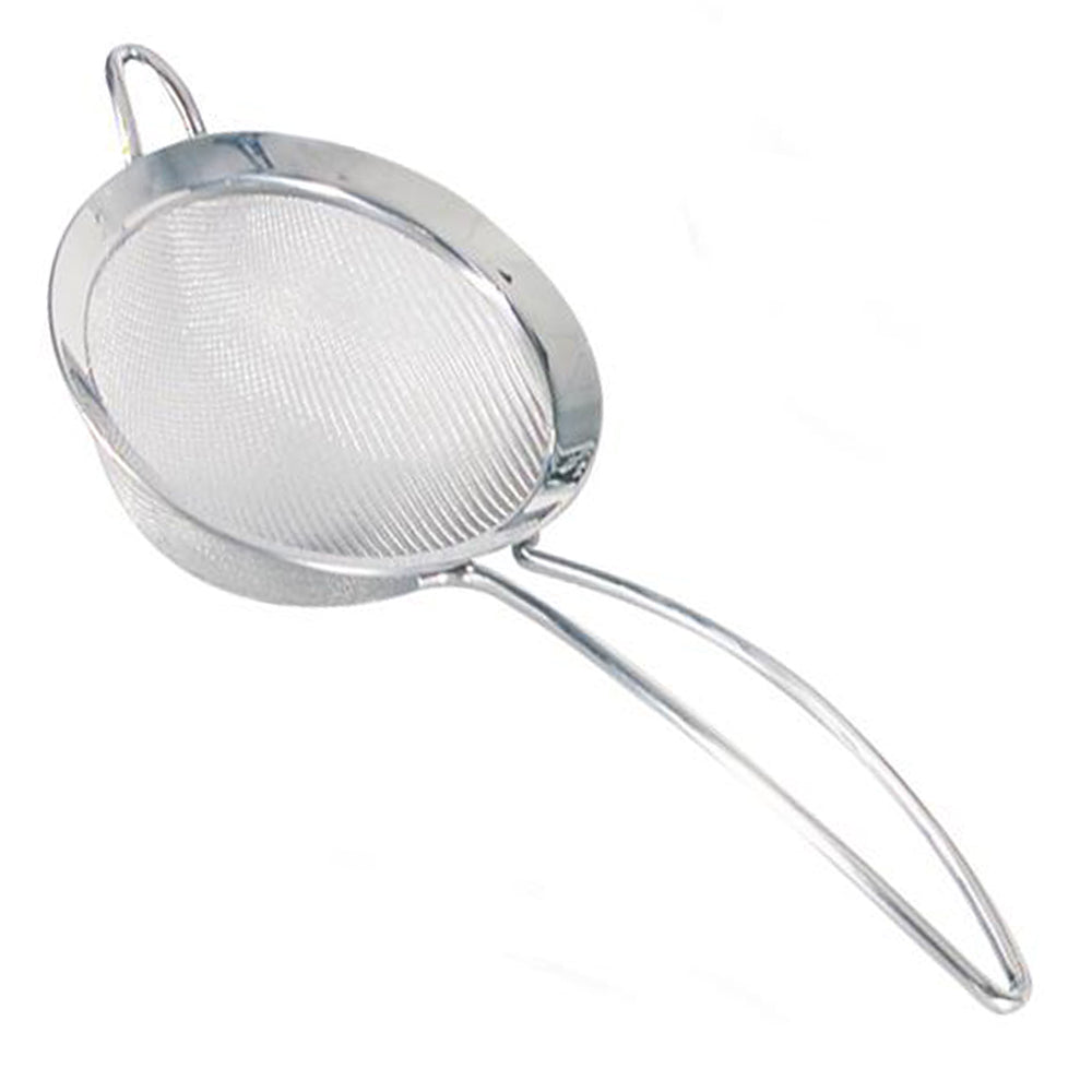 Premium Cuisipro Stainless Steel Kitchen Strainers - Fine Mesh Colander for Pasta, Vegetables & Fruits - Ideal for Cooking, Baking & Food Prep