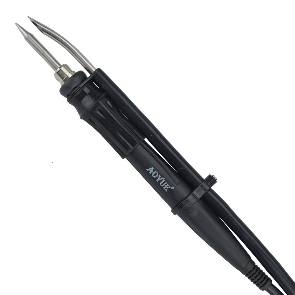 Professional Aoyue 2703A+ SMD Rework Station with Hot Air Gun, Soldering Iron & Desoldering Tool - Perfect for Electronics Repair, PCB Maintenance, and DIY Projects