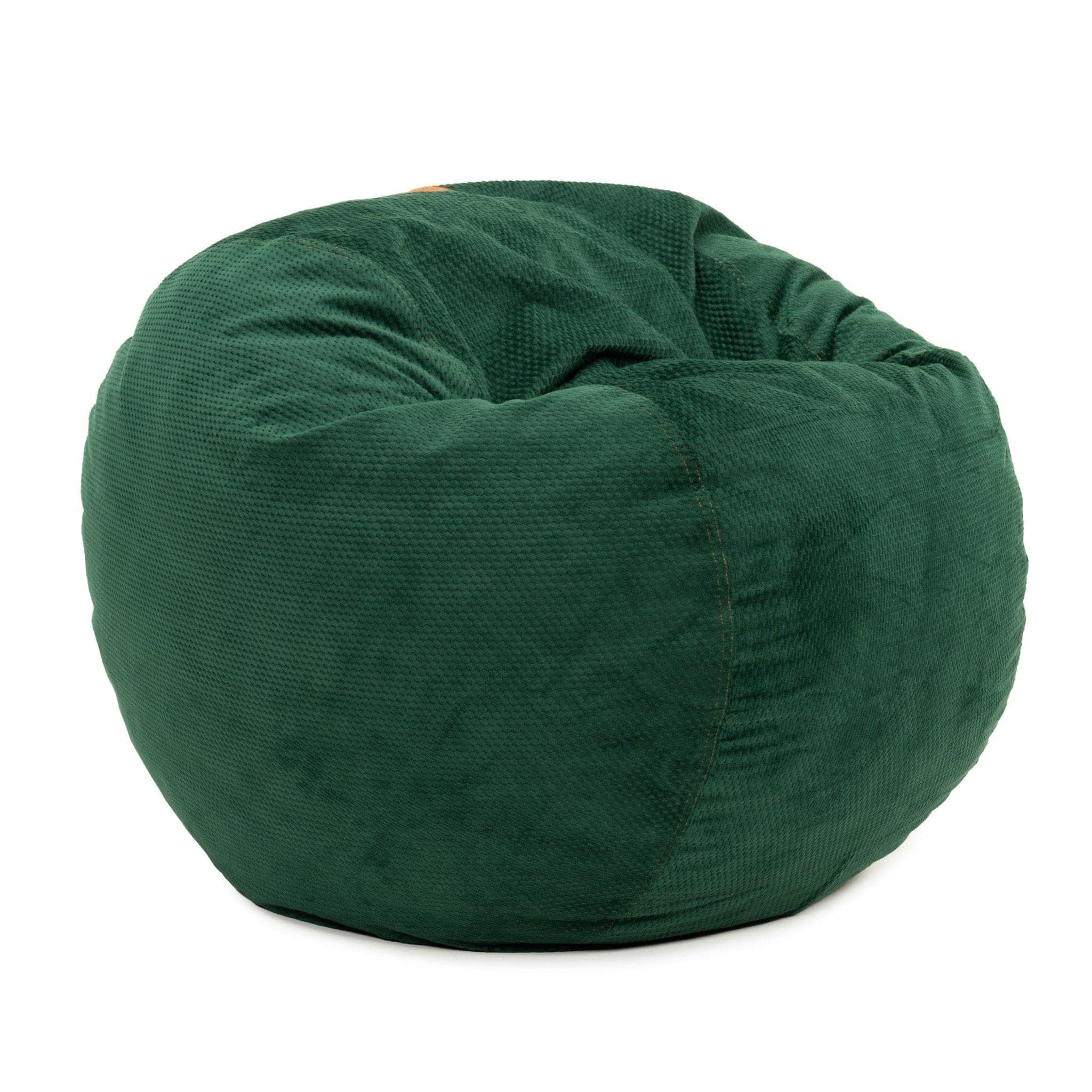 Premium Queen Size Bean Bag Chair - Ultra Soft Chenille Fabric for Living Room, Bedroom & Game Room - Perfect for Relaxing, Lounging & Gaming